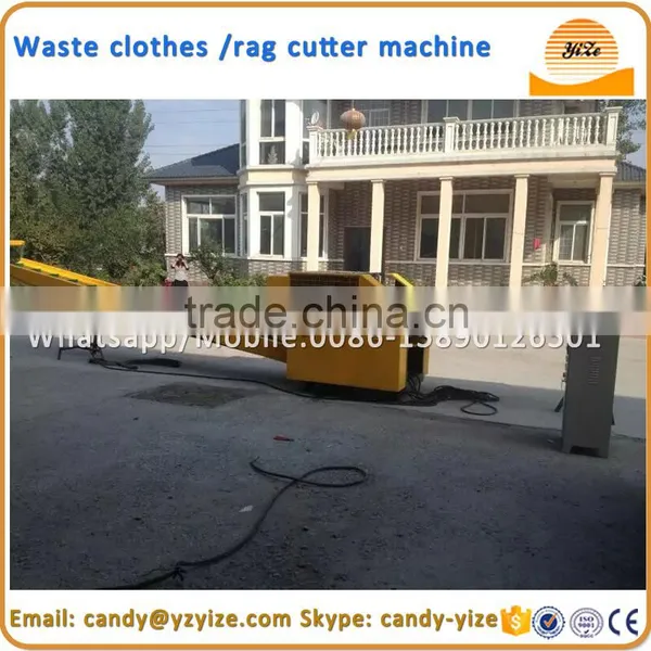 New Best Quality Waste Cloth Recycling Machine /fiber Fabric Waste Cloth Cutting Machine photo-4