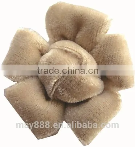 Nylon Single Faced Velvet Ribbon Velour Webbing Headband Hair Band Hair Accessories Christmas Ribbon photo-5