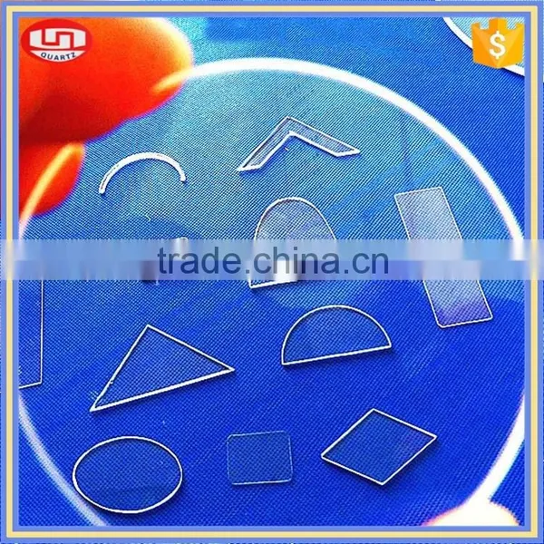 Round Flat Clear Quartz Glass Plate for Sale photo-6