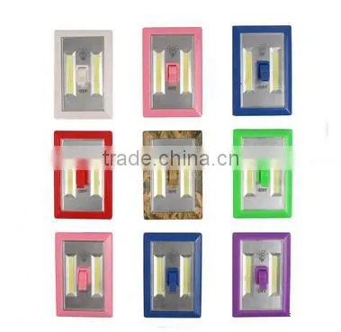2pc 3W COB Switch Working Lamp Torch With Magnet,high Quantity