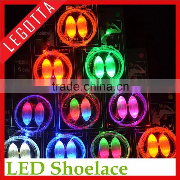 Wholesale Bulk Fashion Colorful Electronic Light up Shoelace for Sale photo-3