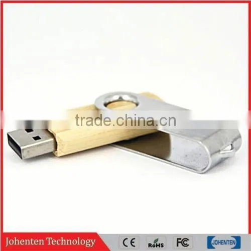 Customized Logo Engraved Wood Usb Flash Drive photo-6