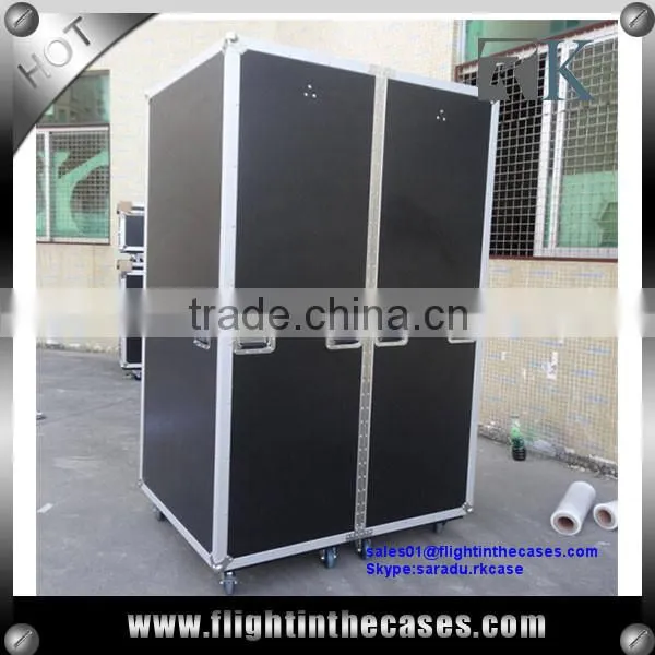 Custom Size Roadcase Wardrobe With Wheels and Hanging Rail photo-2