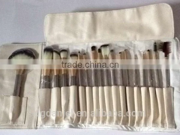 18pcs Rose Gold Ferrule Fashion Bag Makeup Brush Set photo-2