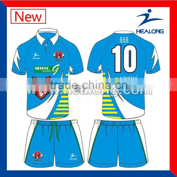 Cheap Custom College Rugby Jerseys Rugby Shirt in High Quality photo-3