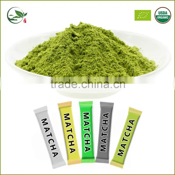 OEM Matcha To Go Small Sachet , Organic Matcha Tea photo-2