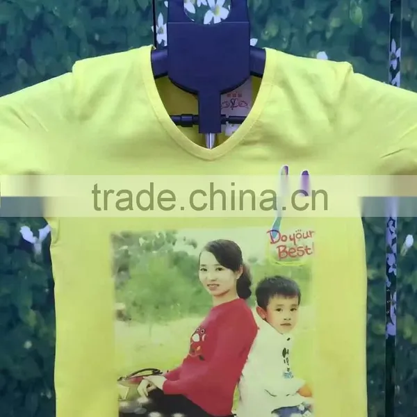 High Quality Custom Printing Men's T Shirt LOGO DIY T-shirt Printing Wholesale China photo-5