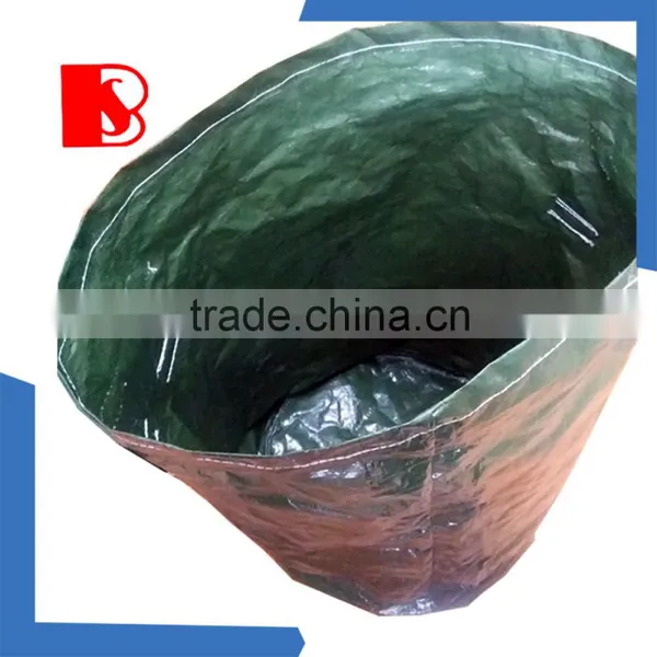 Garden Litter Collection Bag Plastic Bag PE Tarpaulin Making Wear Well Tear Strength Can be Customized photo-2