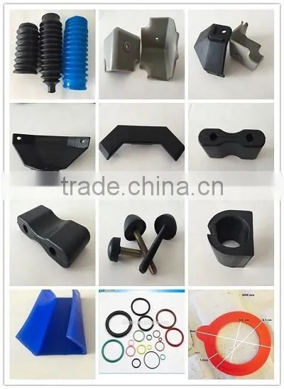 Custom Special Colorful OEM Auto Rubber and Plastic Silicone Molded Parts