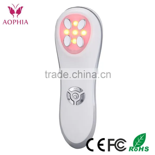 EMS+Methoporation+Electroporation+LED Light Therapy Portable Facial Massager Machine photo-6