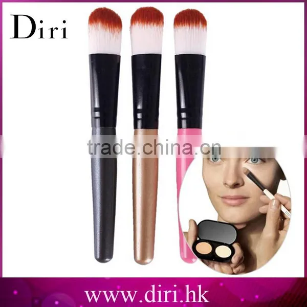 Long Handle Synthetic Hair Flat Top Makeup Concealer Brush photo-4
