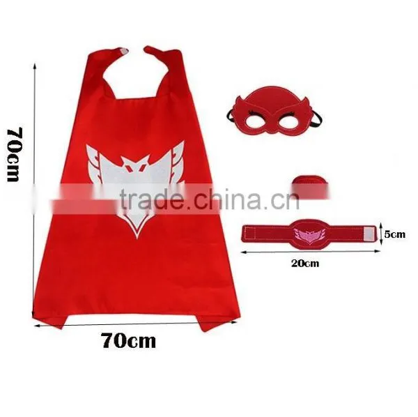 Popular Boys Hero Blue Cat Owlette Cape Mask Wristband Bracelet photo-6
