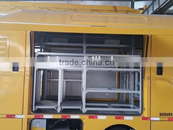 Honeycomb Aluminum Extrusion Profile 6063,aluminum Shelving Used on the Fire Truck photo-2