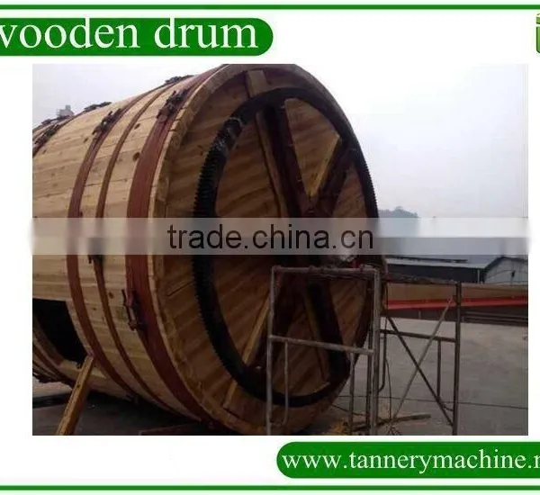Supply Leather Material Overloading Wooden Drum for Soaking/Liming/Tanning photo-4