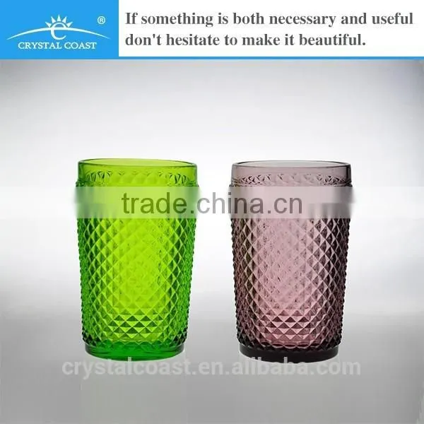 Wholesale Crystal Czech Republic Diamond Shape Wine Glass; Wedding Champagne Cup; Imitation Party Glassware photo-4