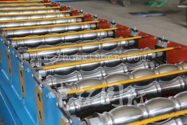 Colored Glaze Steel Building Material Making Machinery photo-3