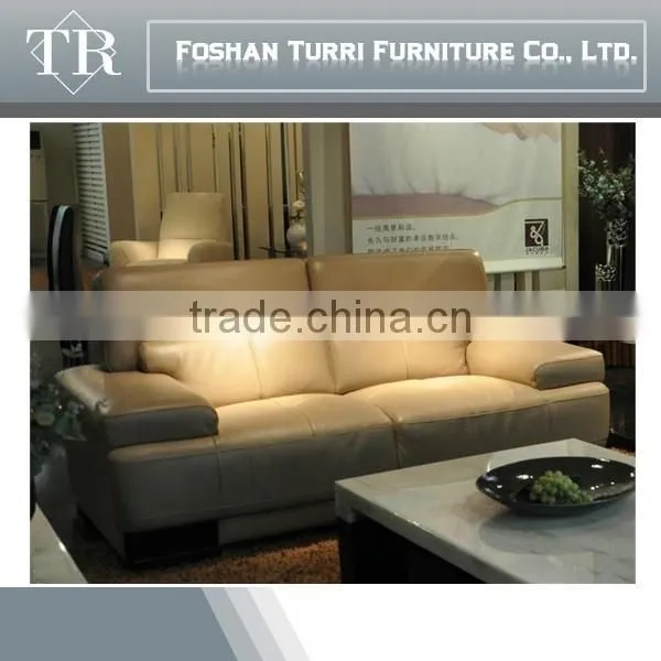 High Quality Royal Cream Sofa, Luxurious Antique Italian Leather photo-3