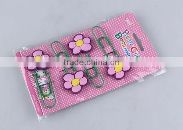 4PC Flower/ Honeybee Shape Large Paper Clip photo-3
