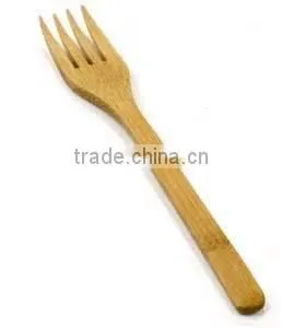 Eco Friendly Bamboo Wood Fork Tableware photo-4