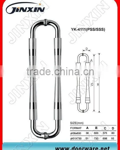 JINXIN OEM Stainless Steel Glass Door Handle Guangzhou Manufacturer photo-2