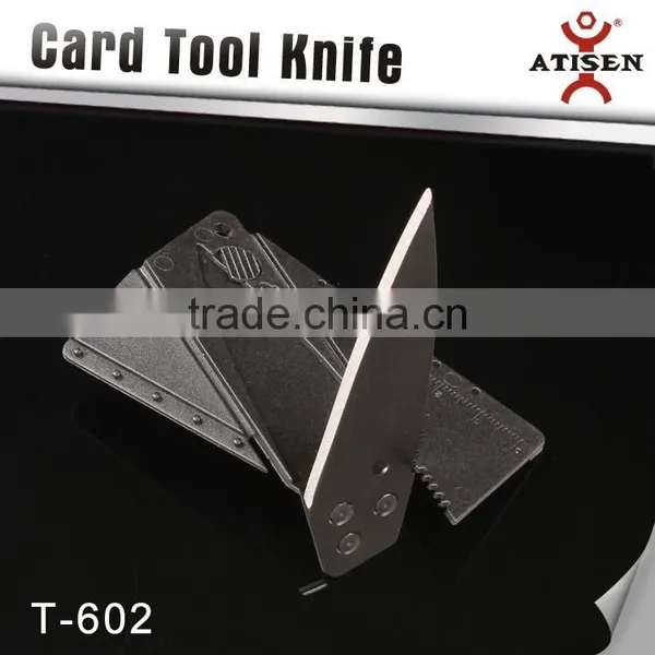 Folding Credit Card Knife With Stainless Steel Blade photo-3