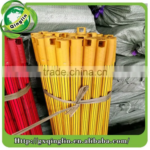 Wooden Broom Pole Pvc Coated Wooden Broom Stick Wooden Broom Handle photo-4