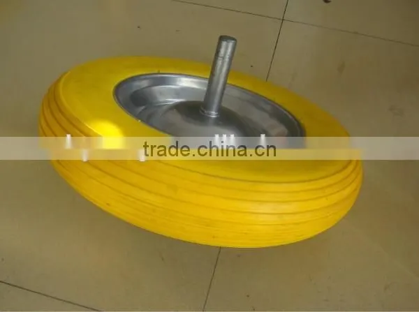 Flat Free Tire 4.00-8 pu Wheel photo-5