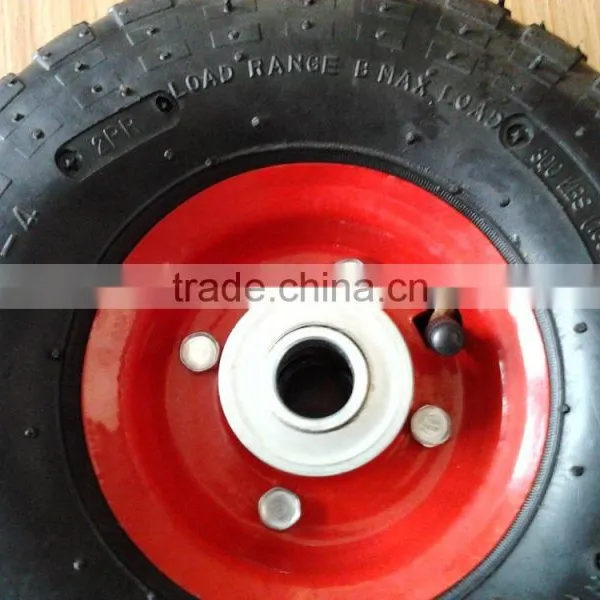 10inch Steel Rim Wheel 4.10/3.50-4 photo-4