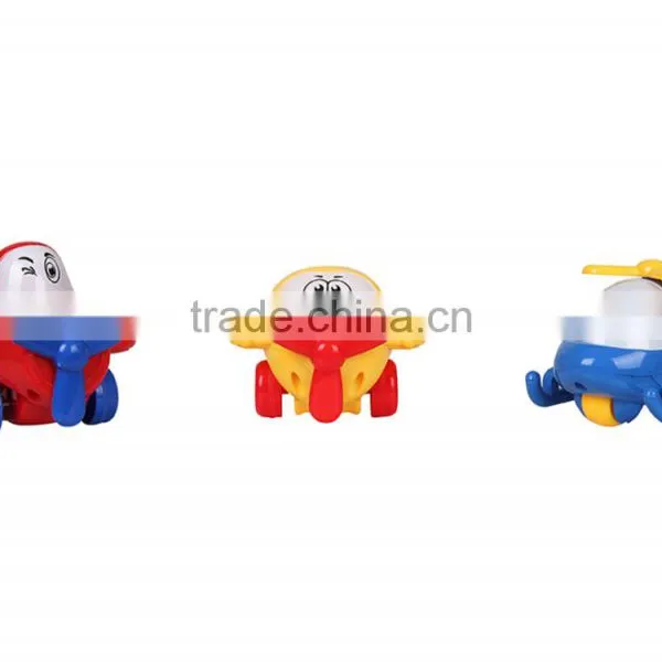 Happy Toy Mini Cartoon Pull Back Toy Plane photo-2
