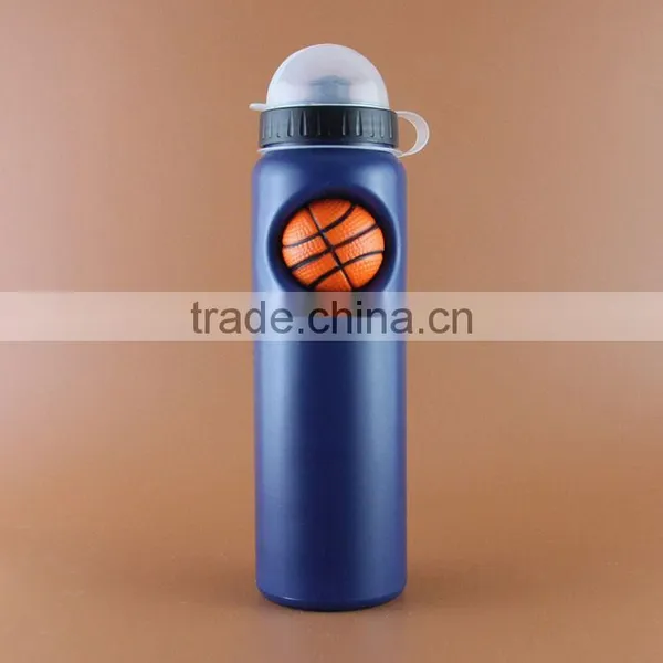 750ml BPA FREE Plastic Football Water Bottle Include Pu Ball photo-5