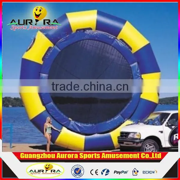 Good Quality Inflatable Water Trampoline for Sale Inflatable Floating Island Jumping photo-2