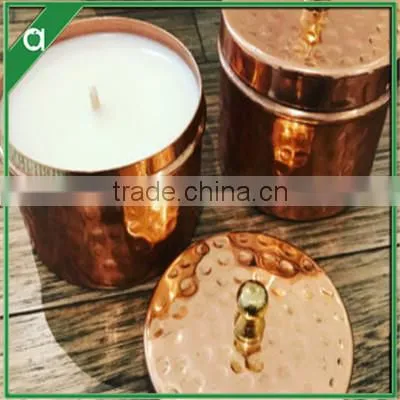 Tea Light Scented Candle in Copper Container photo-4
