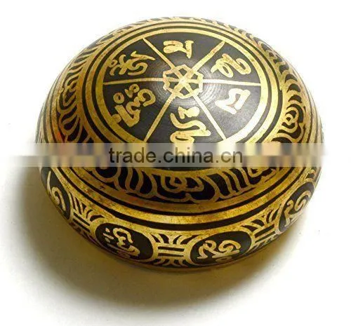 High Quality Om Mane Padhme Hun Meditation Tibetan Singing Bowl photo-4