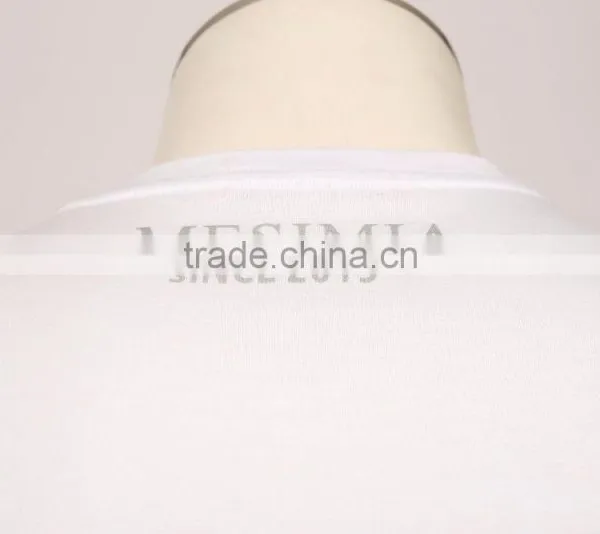 Mens Fashion Slim Design Cotton Plain Mens t Shirt photo-6