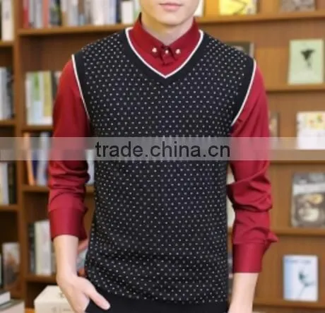 OEM Service Computer Knitted Sleeveless Adult Sweater Onesie photo-3