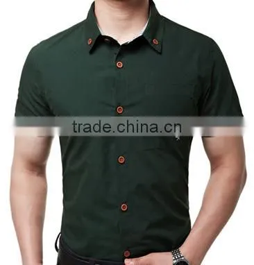 Cheap Items to Sell Slim Fit Thin Shirt 2015 New Products Button Down Shirt Manufacturer photo-4