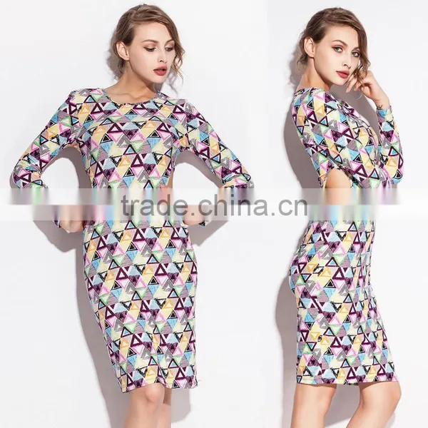 Hot Sexy One Piece Dress Pattern Night Dress photo-5