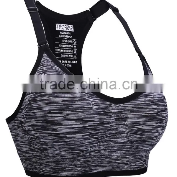 WomenS Racerback Sports Bras Seamless High Impact Support Workout Yoga Bra photo-5