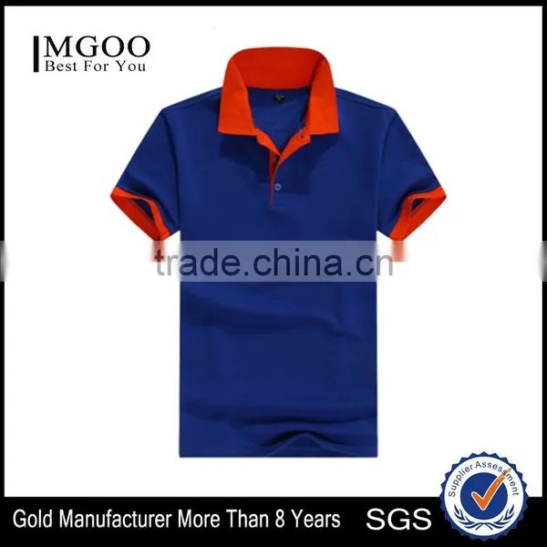 MGOO High Quality Dri Fit Polo Wholesale Custom Dye Sublimation Polo Shirts Short Sleeve Polo Shirts For Men photo-3