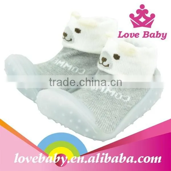 Boutique Wholesale Mix Colors Animal Newborn Rubber Gum Sole Shoes photo-2