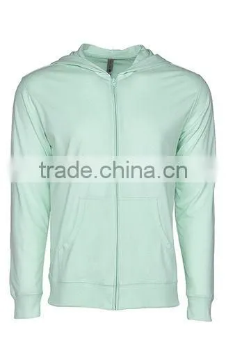 Next Level Apparel Unisex Sueded Full-Zip Hoody - Made From 60% Combed Ring-spun Cotton and 40% Polyester Sueded Jersey. photo-3
