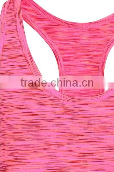 OEM Latest Fancy Tank Tops Girls Fitness Yoga Wear Ladies Tops Images photo-4