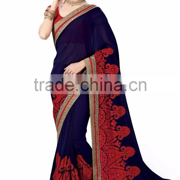 Designer Party Wear Sarees photo-2