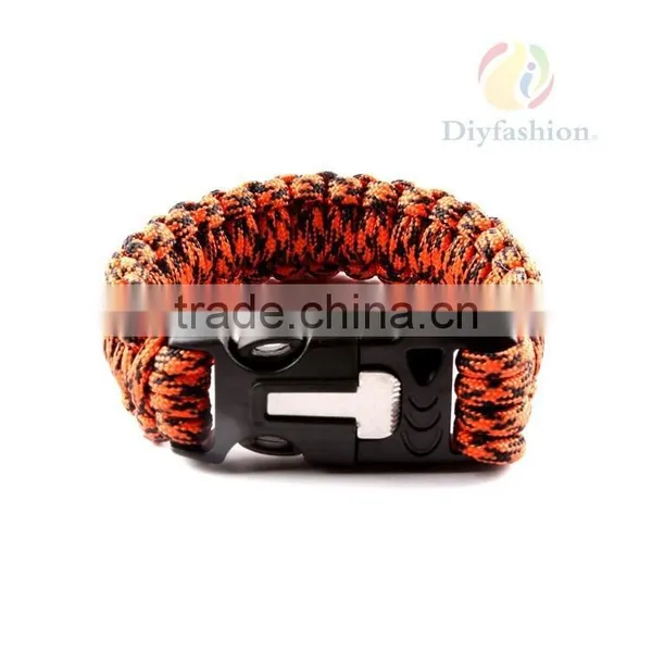 Custom Double Anchor Bracelet Paracord Outdoor Survival Bracelet Paracord, Handmade Bracelet PC6015-5 photo-3