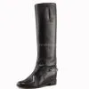 Cate_Chain_Biker Womens High Knee Fashion Boot LTYQC394