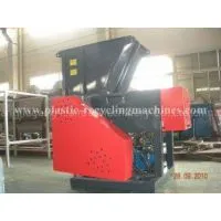 Waste Recycled Plastic Film, Plastic Bottles, Bags Single Shaft Shredder Machine