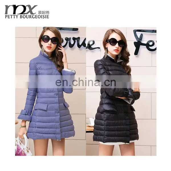 Ladies Long Coats Winter Women White Duck Down Coat Plus Size