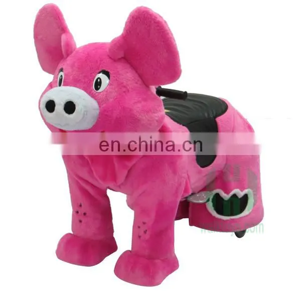 New Arrival!!!HI CE Pig Electric Ride on Animal for Adult Size,electric Ride on Toy Made in China photo-2