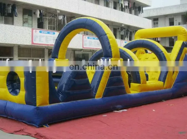 HI High Quality Giant Inflatable Obstacle Course Video for Adults and Kids photo-5