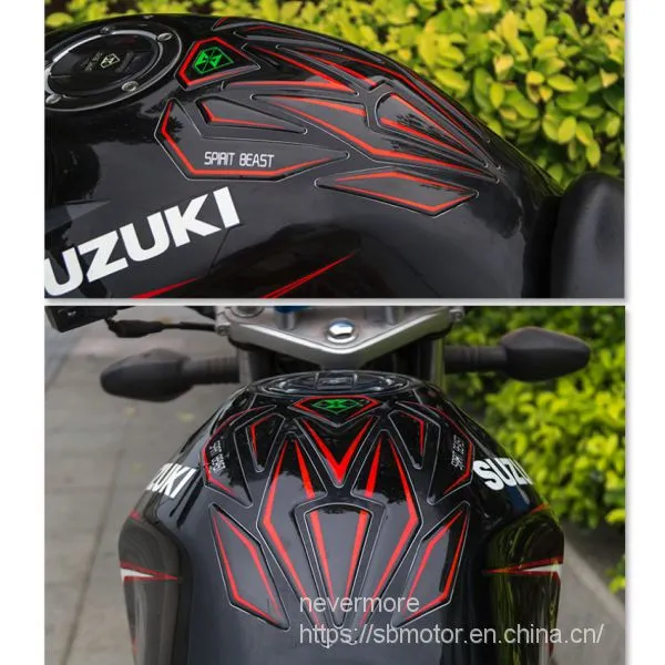 Spirit Beast Motorcycle Modified Oil Tank Pad Reflective Sticker Waterproof Multiple Choices BR101 photo-2